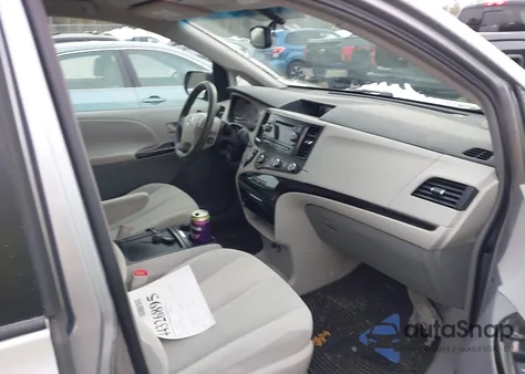 2011 Toyota Sienna Le V6 из США, поврежденный, VIN 5TDKK3DC3BS103180